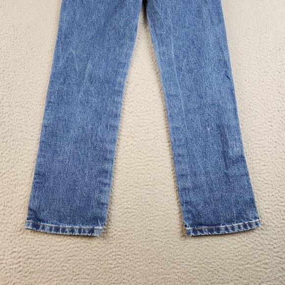Wrangler Jeans Boys 9 Regular Blue Straight Leg Classic Denim Adjustable Waist - Picture 9 of 11